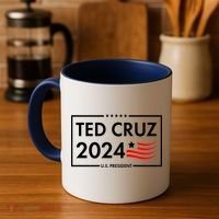 Ted Cruz 2024 For President Logo Coffee Mug thumb 4