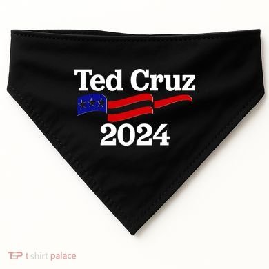 Ted Cruz For President 2024 Election Flag USA-Made Doggie Bandana