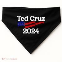 Ted Cruz For President 2024 Election Flag USA-Made Doggie Bandana thumb 0