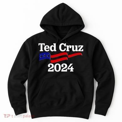 Ted Cruz For President 2024 Election Flag Hoodie