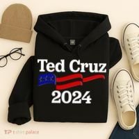 Ted Cruz For President 2024 Election Flag Hoodie thumb 4
