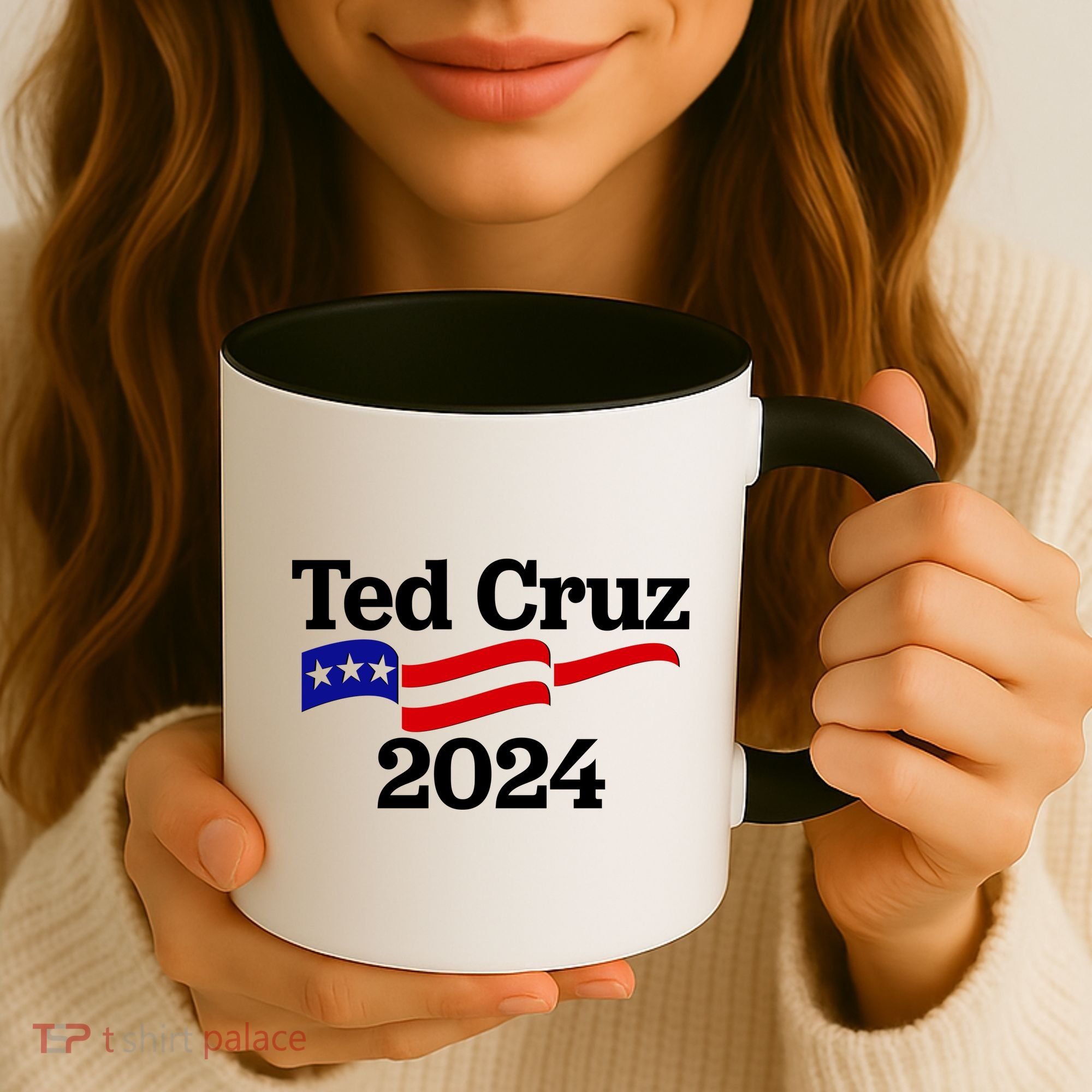 Ted Cruz For President 2024 Election Flag Coffee Mug