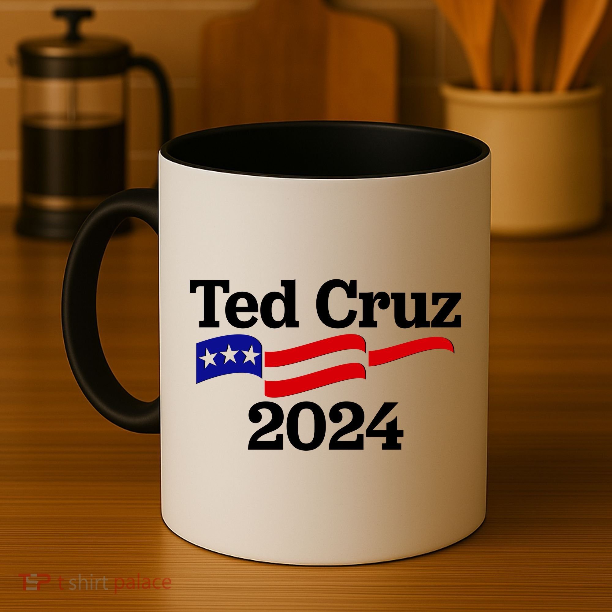 Ted Cruz For President 2024 Election Flag Coffee Mug