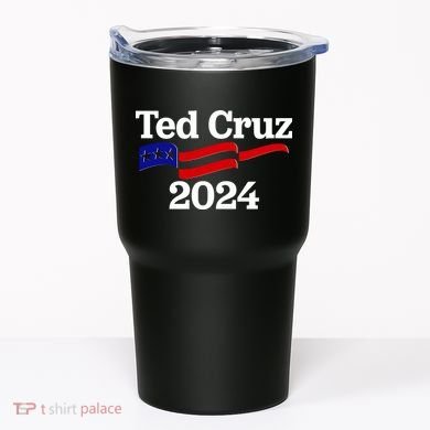 Ted Cruz For President 2024 Election Flag Tumbler