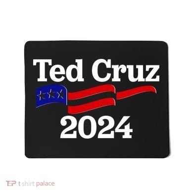Ted Cruz For President 2024 Election Flag Mousepad