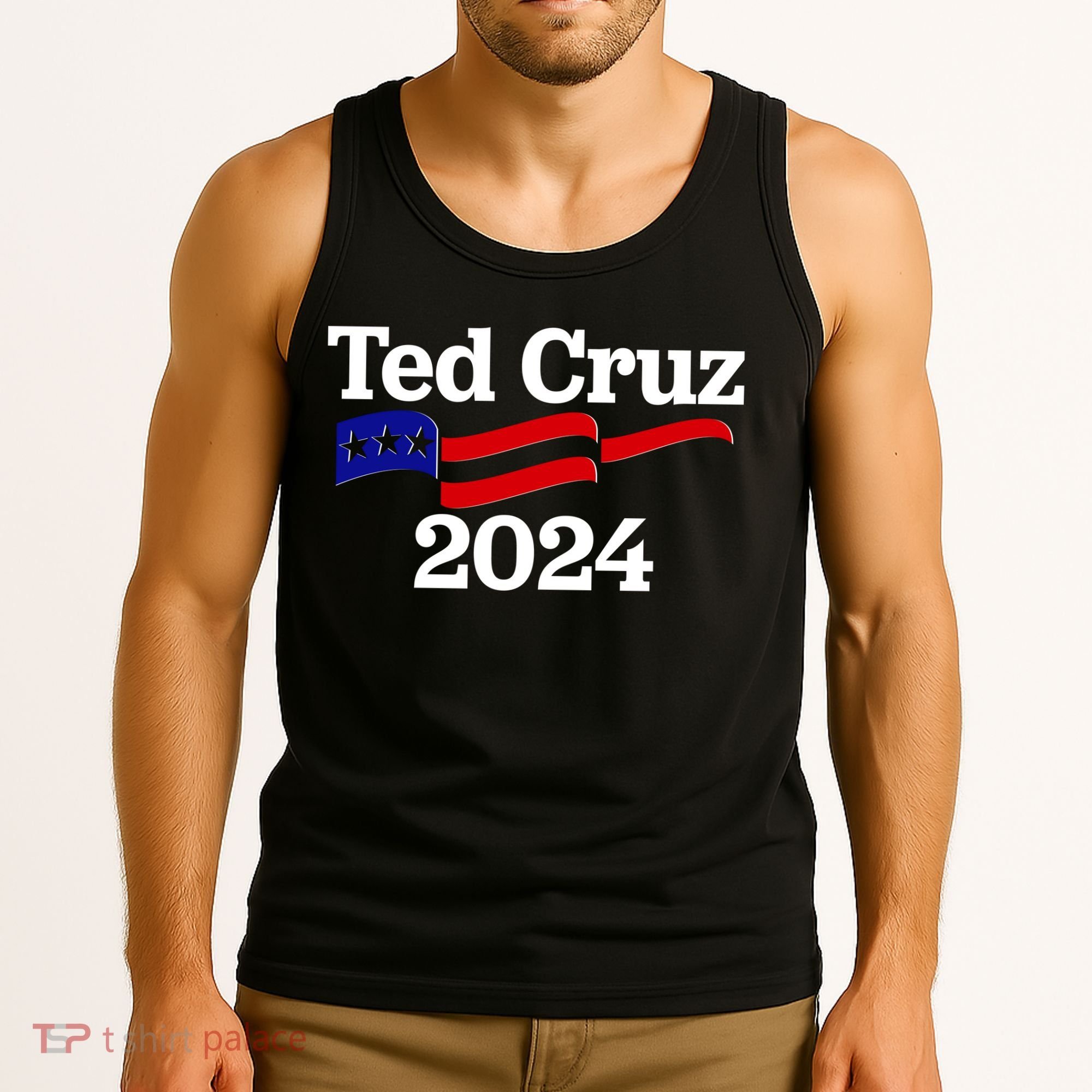Ted Cruz For President 2024 Election Flag Tank Top