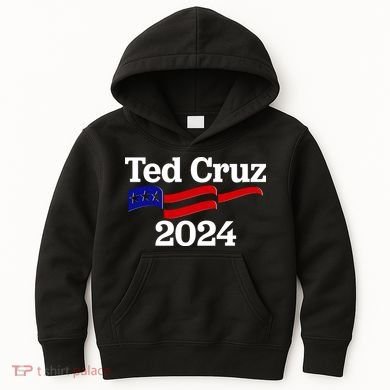 Ted Cruz For President 2024 Election Flag Kids Hoodie