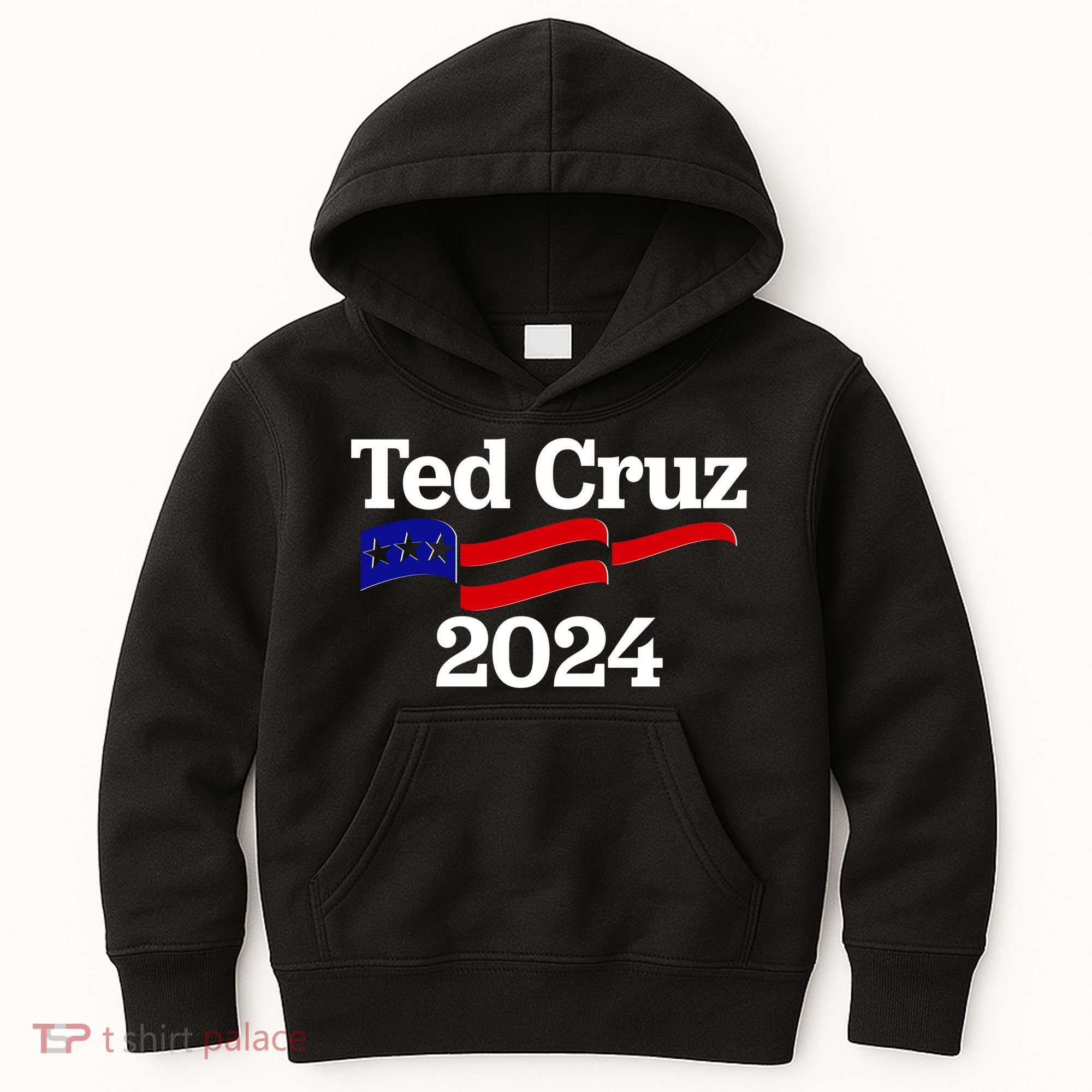 Ted Cruz For President 2024 Election Flag Kids Hoodie