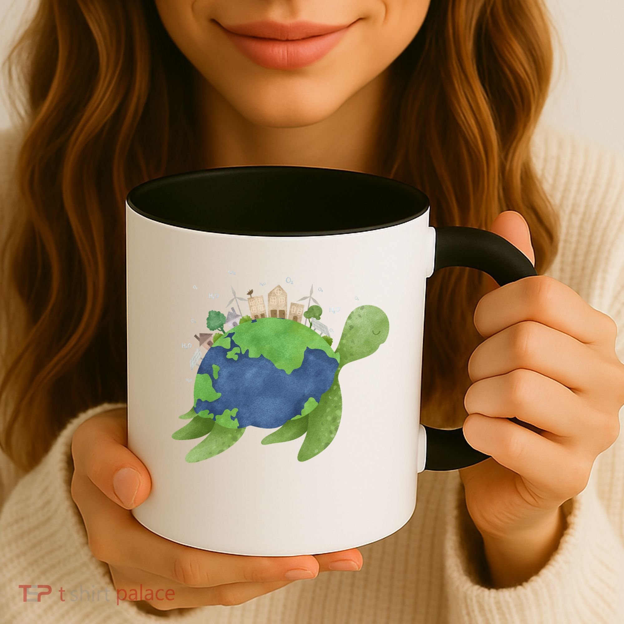 Turtle Earth Day Coffee Mug