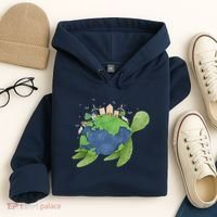 Turtle Earth Day Hoodie thumb 4
