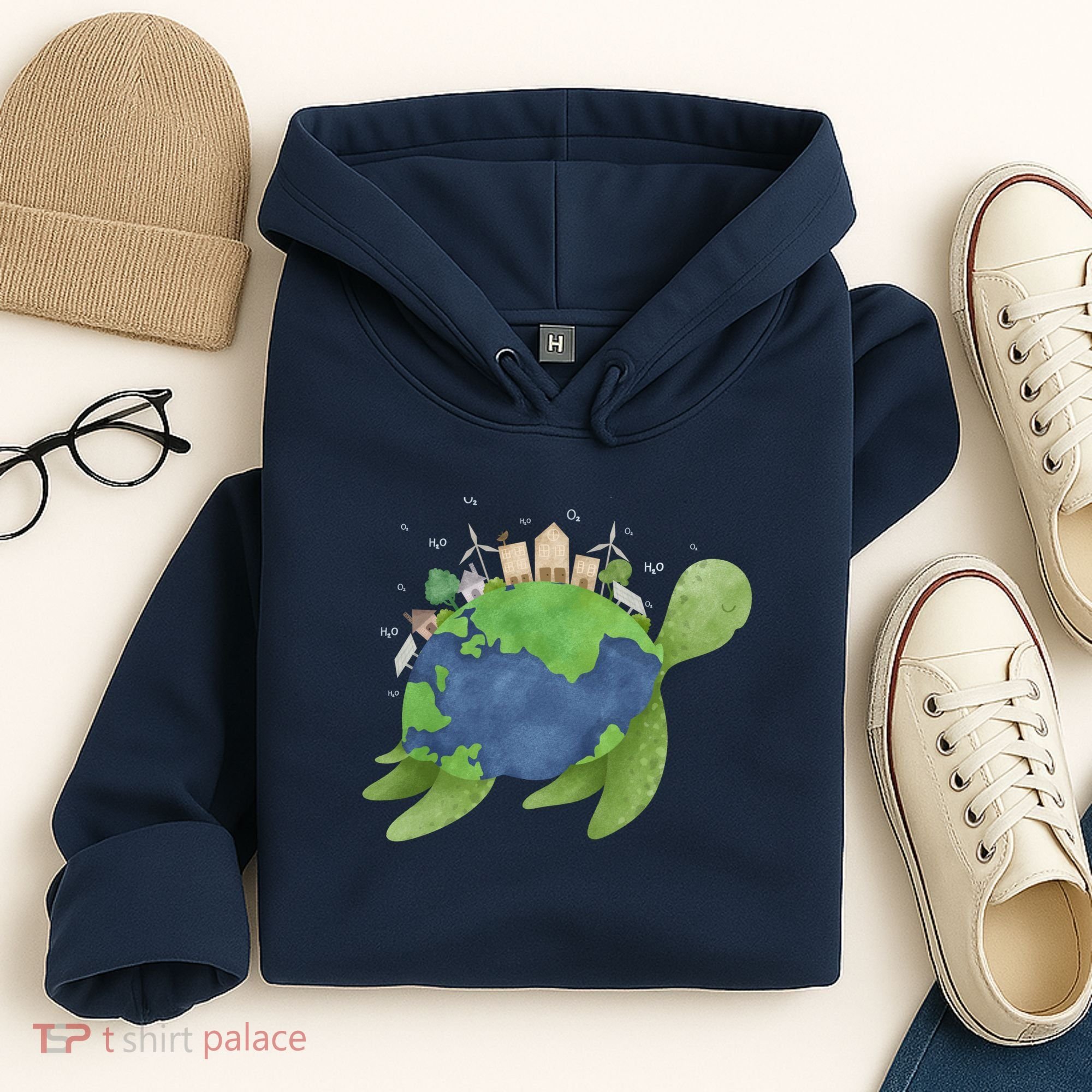 Turtle Earth Day Hoodie