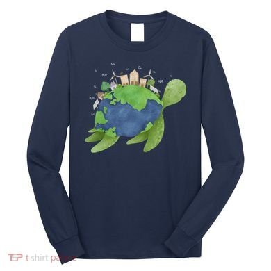 Turtle Earth Day Long Sleeve Shirt