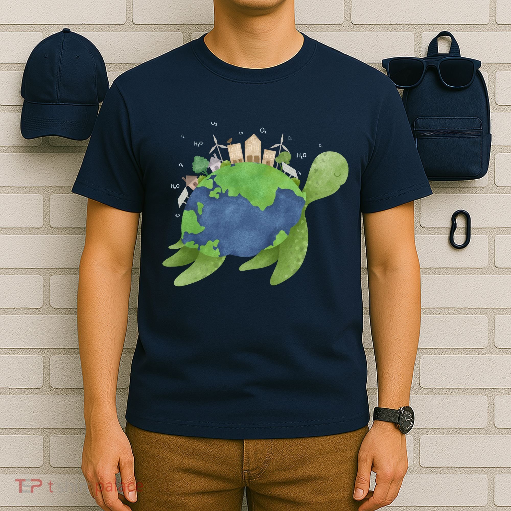 Turtle Earth Day T-Shirt