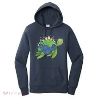 Turtle Earth Day Women's Hoodie thumb 0
