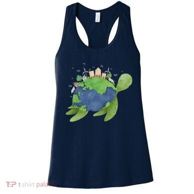 Turtle Earth Day Women's Tank Top