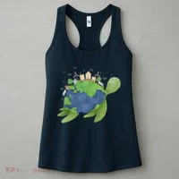 Turtle Earth Day Women's Tank Top thumb 3