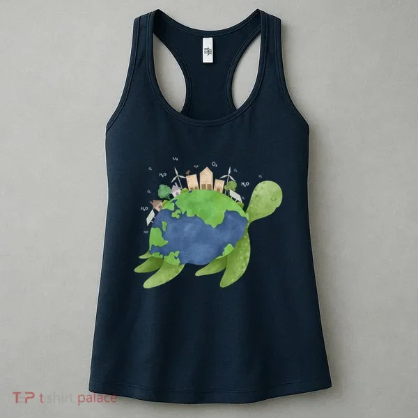 Turtle Earth Day Women's Tank Top