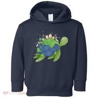 Turtle Earth Day Toddler Hoodie thumb 0