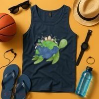 Turtle Earth Day Tank Top thumb 4