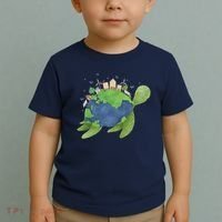 Turtle Earth Day Toddler T-Shirt thumb 2