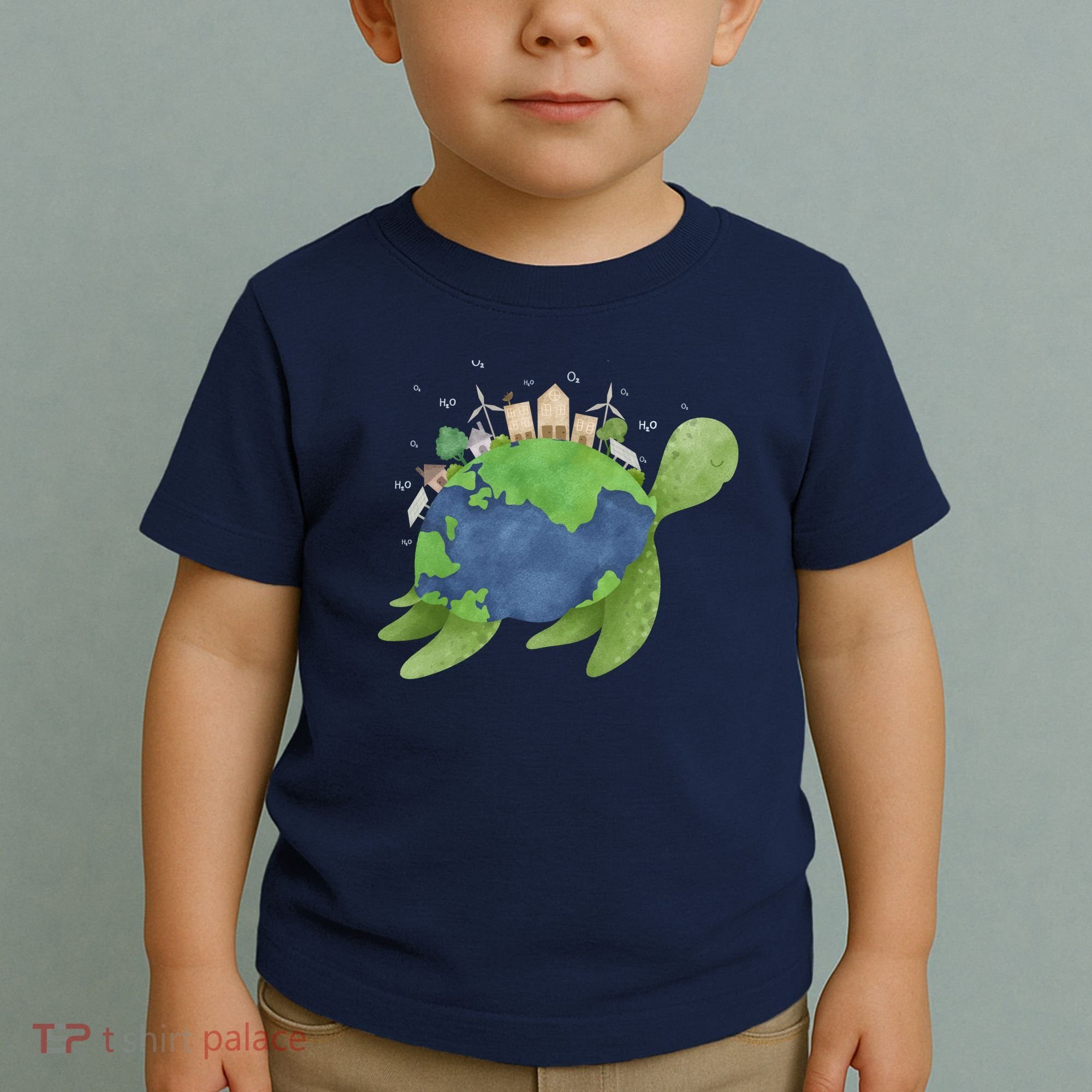 Turtle Earth Day Toddler T-Shirt
