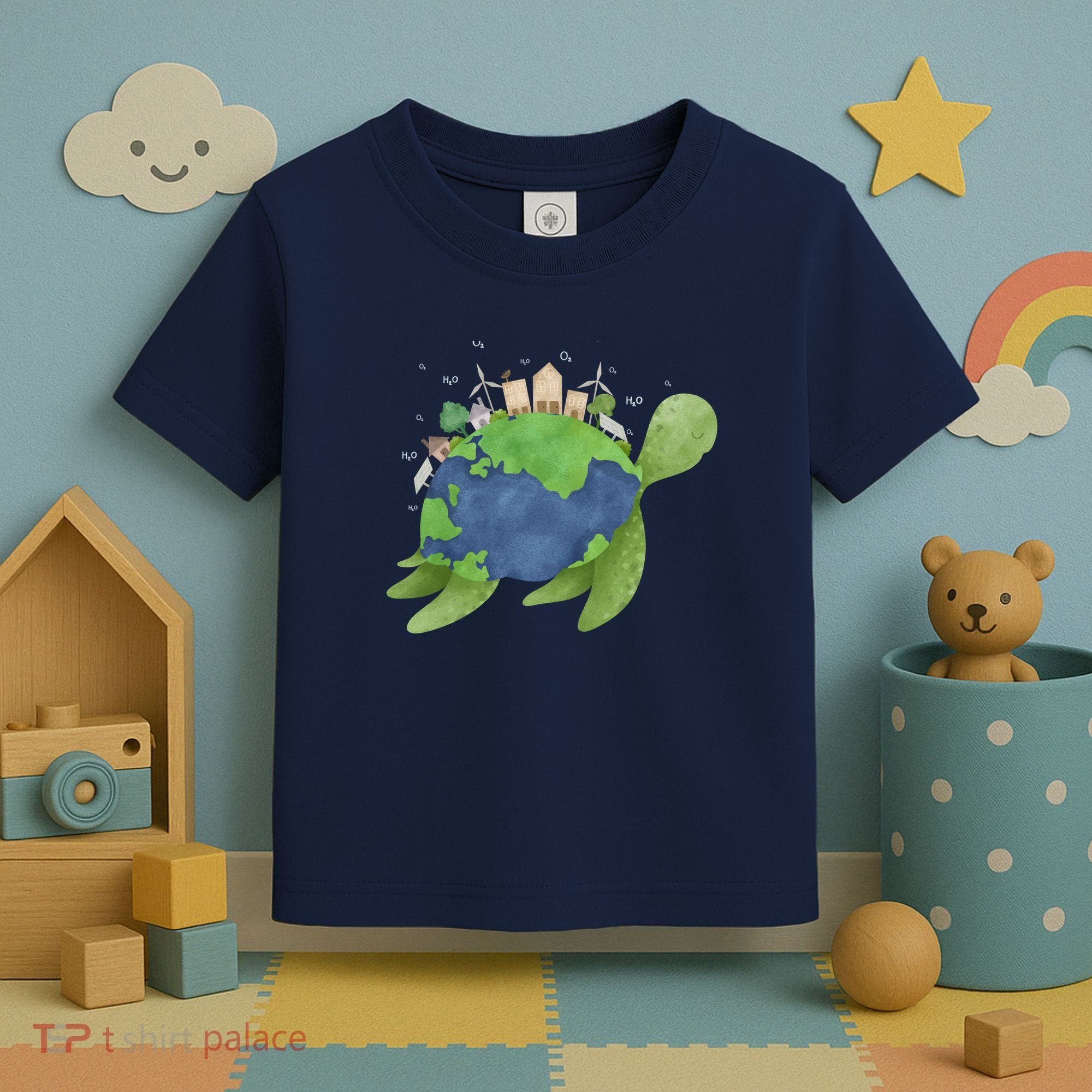 Turtle Earth Day Toddler T-Shirt