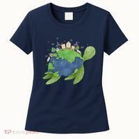 Turtle Earth Day Women's T-Shirt thumb 0