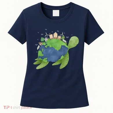 Turtle Earth Day Women's T-Shirt