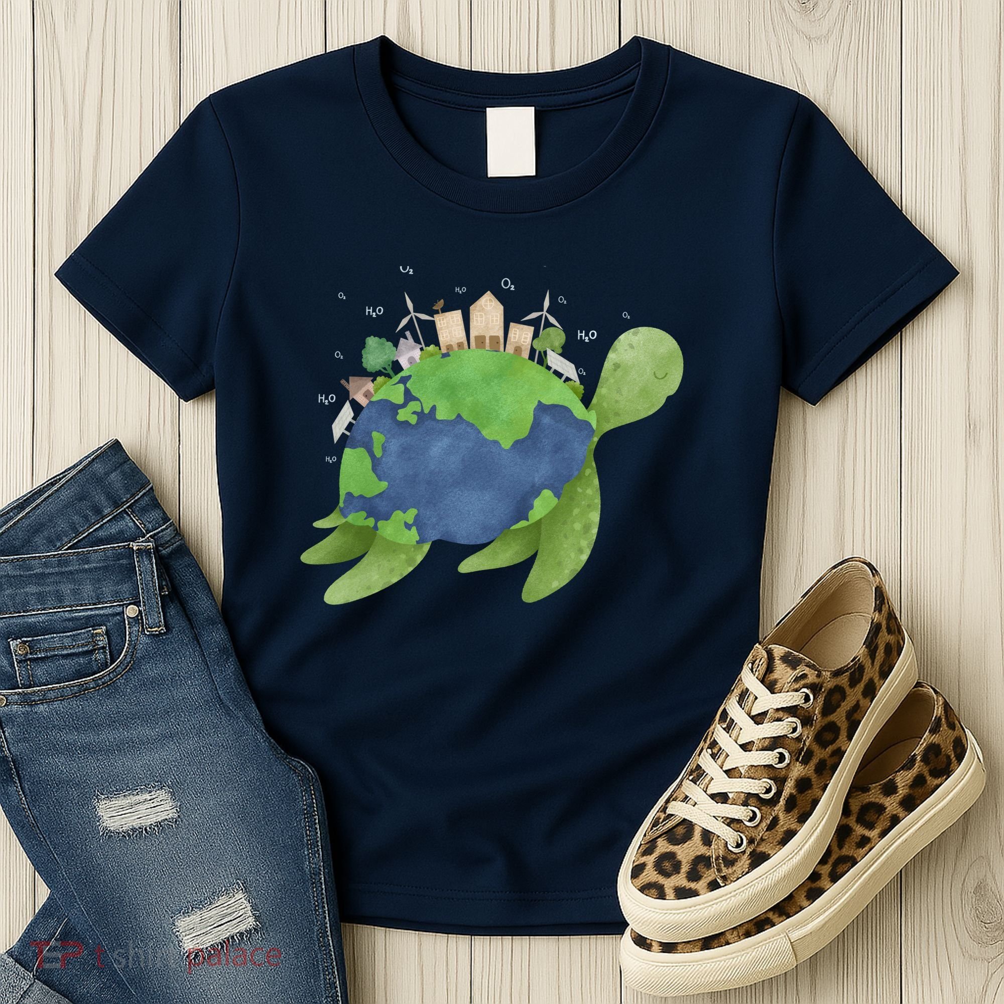 Turtle Earth Day Women's T-Shirt