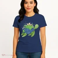 Turtle Earth Day Women's T-Shirt thumb 4