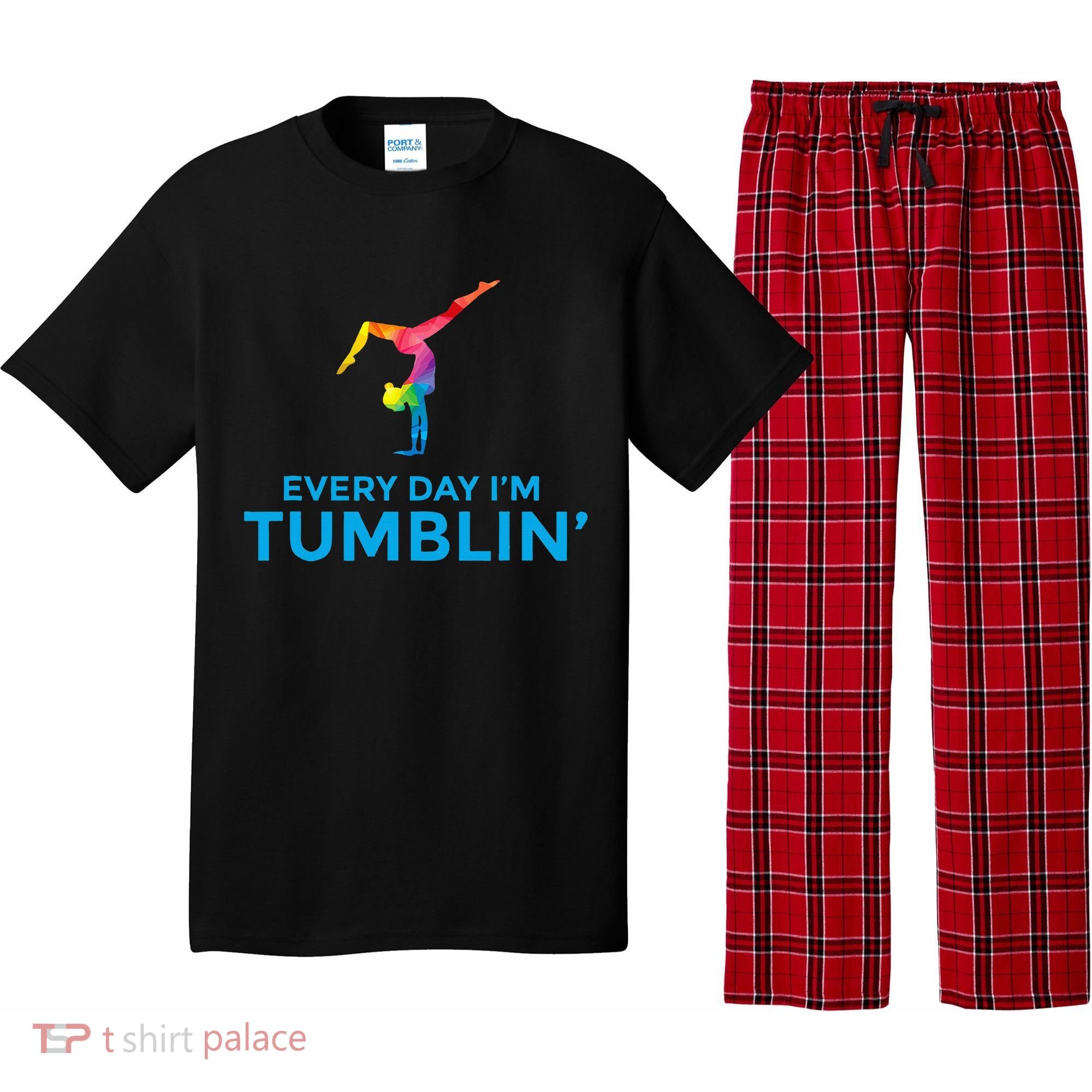 Tumbling Every Day Gymnastics For Gymnast Pajama Set