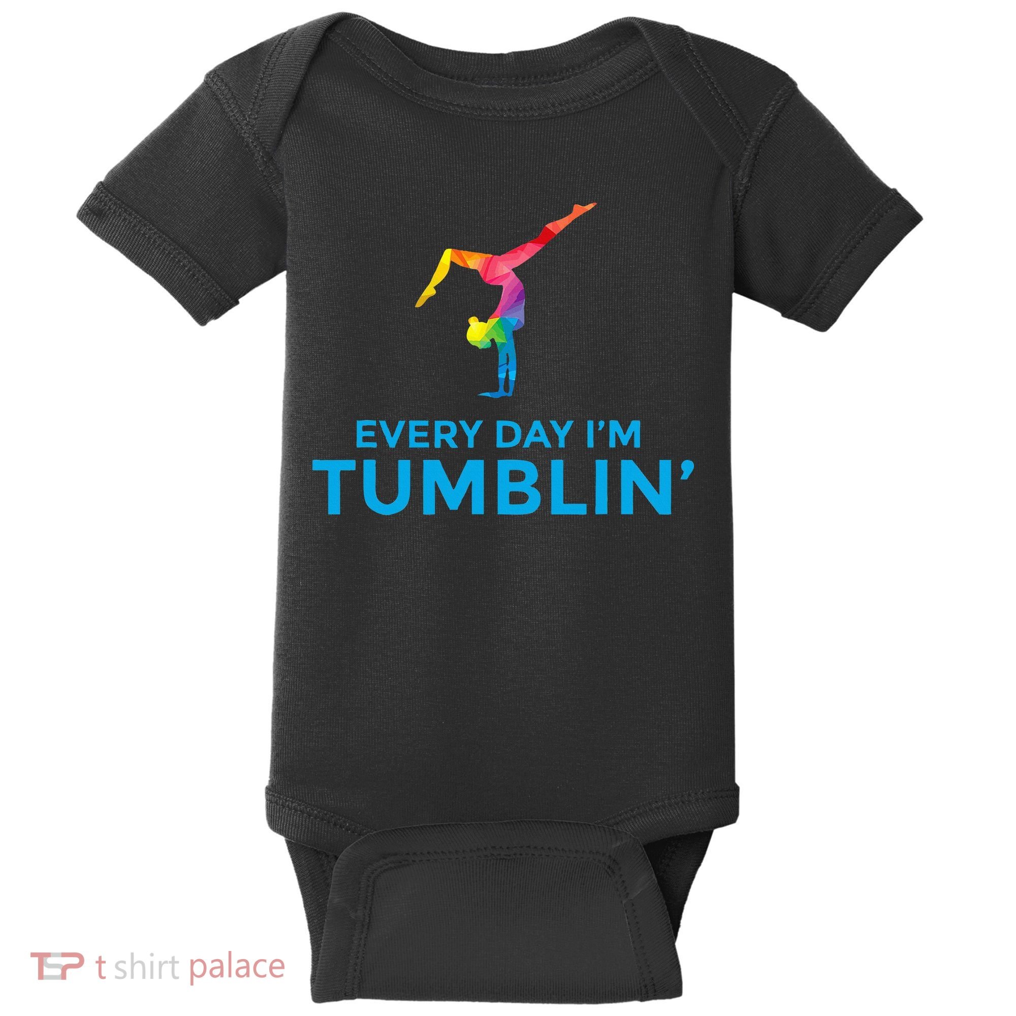 Tumbling Every Day Gymnastics For Gymnast Baby Bodysuit