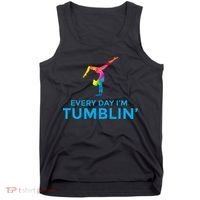 Tumbling Every Day Gymnastics For Gymnast Tank Top thumb 0