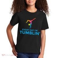 Tumbling Every Day Gymnastics For Gymnast Kids T-Shirt thumb 2