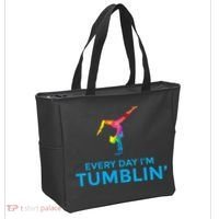 Tumbling Every Day Gymnastics For Gymnast Tote Bag thumb 2