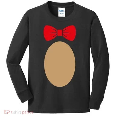 Teddy Bear Costume Kids Long Sleeve Shirt
