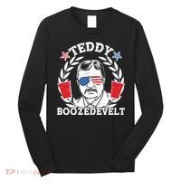 Teddy Boozedevelt USA Beer Party Long Sleeve Shirt thumb 0