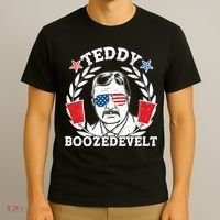 Teddy Boozedevelt USA Beer Party T-Shirt thumb 3
