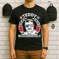 Teddy Boozedevelt USA Beer Party T-Shirt thumb 6