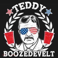 Teddy Boozedevelt USA Beer Party Women's Hoodie thumb 2