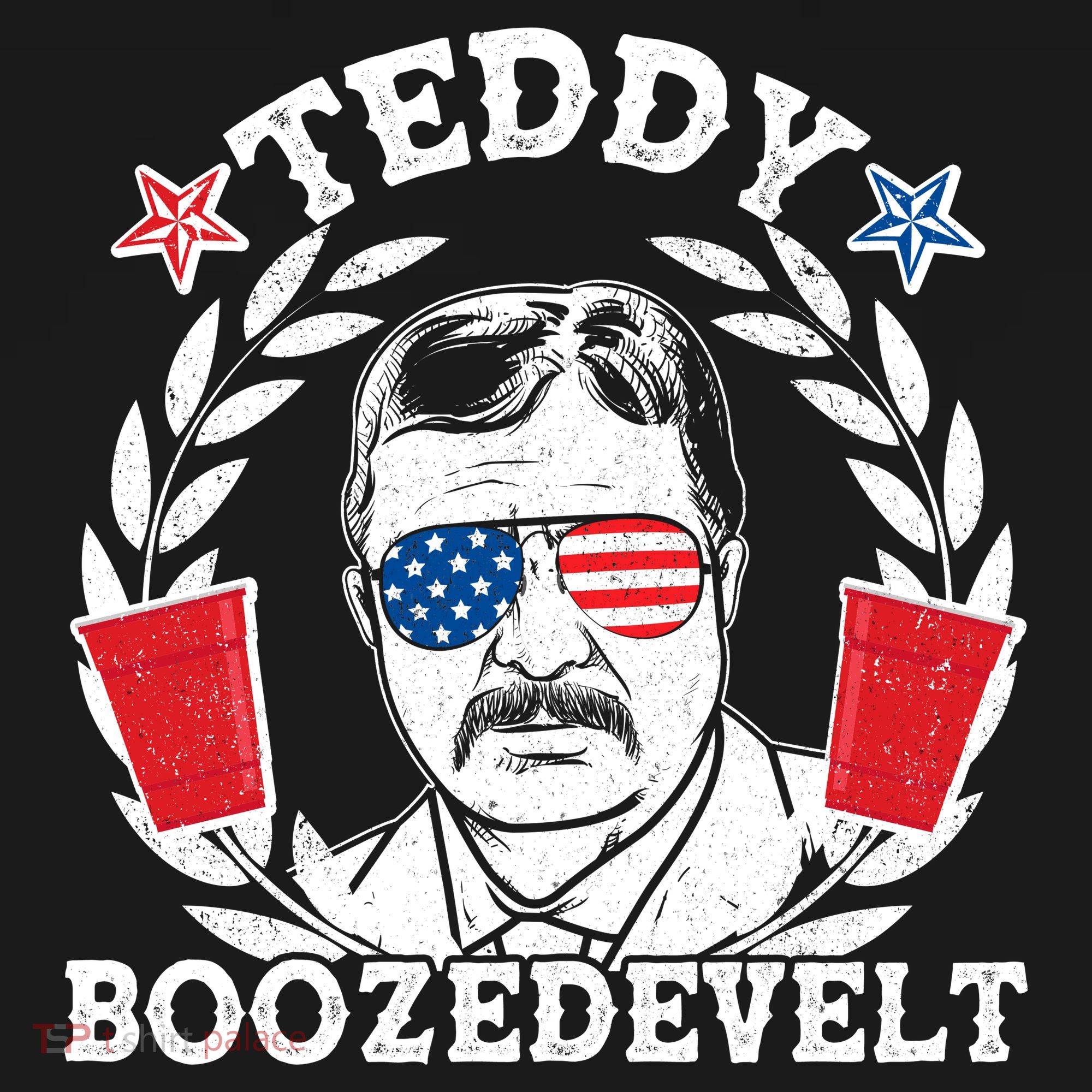 Teddy Boozedevelt USA Beer Party Women's Hoodie