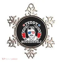 Teddy Boozedevelt USA Beer Party Ornament thumb 0