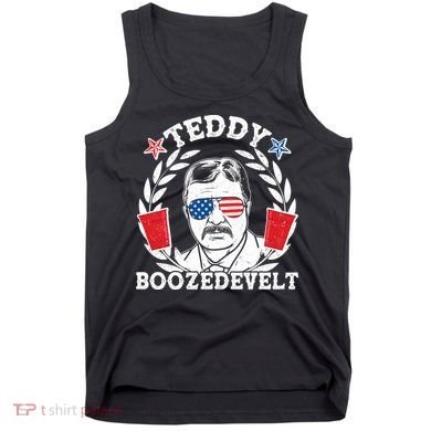 Teddy Boozedevelt USA Beer Party Tank Top