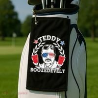 Teddy Boozedevelt USA Beer Party Golf Towel thumb 2