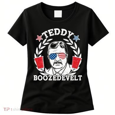Teddy Boozedevelt USA Beer Party Women's T-Shirt