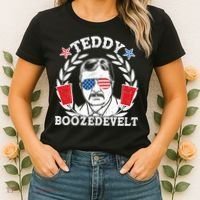 Teddy Boozedevelt USA Beer Party Women's T-Shirt thumb 2
