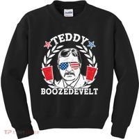 Teddy Boozedevelt USA Beer Party Kids Sweatshirt thumb 0