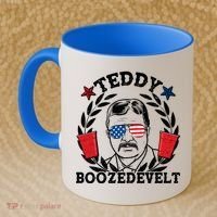 Teddy Boozedevelt USA Beer Party Coffee Mug thumb 2