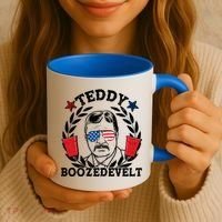 Teddy Boozedevelt USA Beer Party Coffee Mug thumb 3