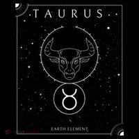 Taurus Earth Elet Zodiac Cute Gift USA-Made Doggie Bandana thumb 2